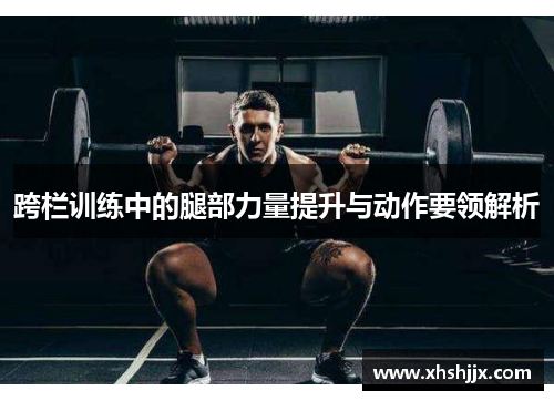 跨栏训练中的腿部力量提升与动作要领解析